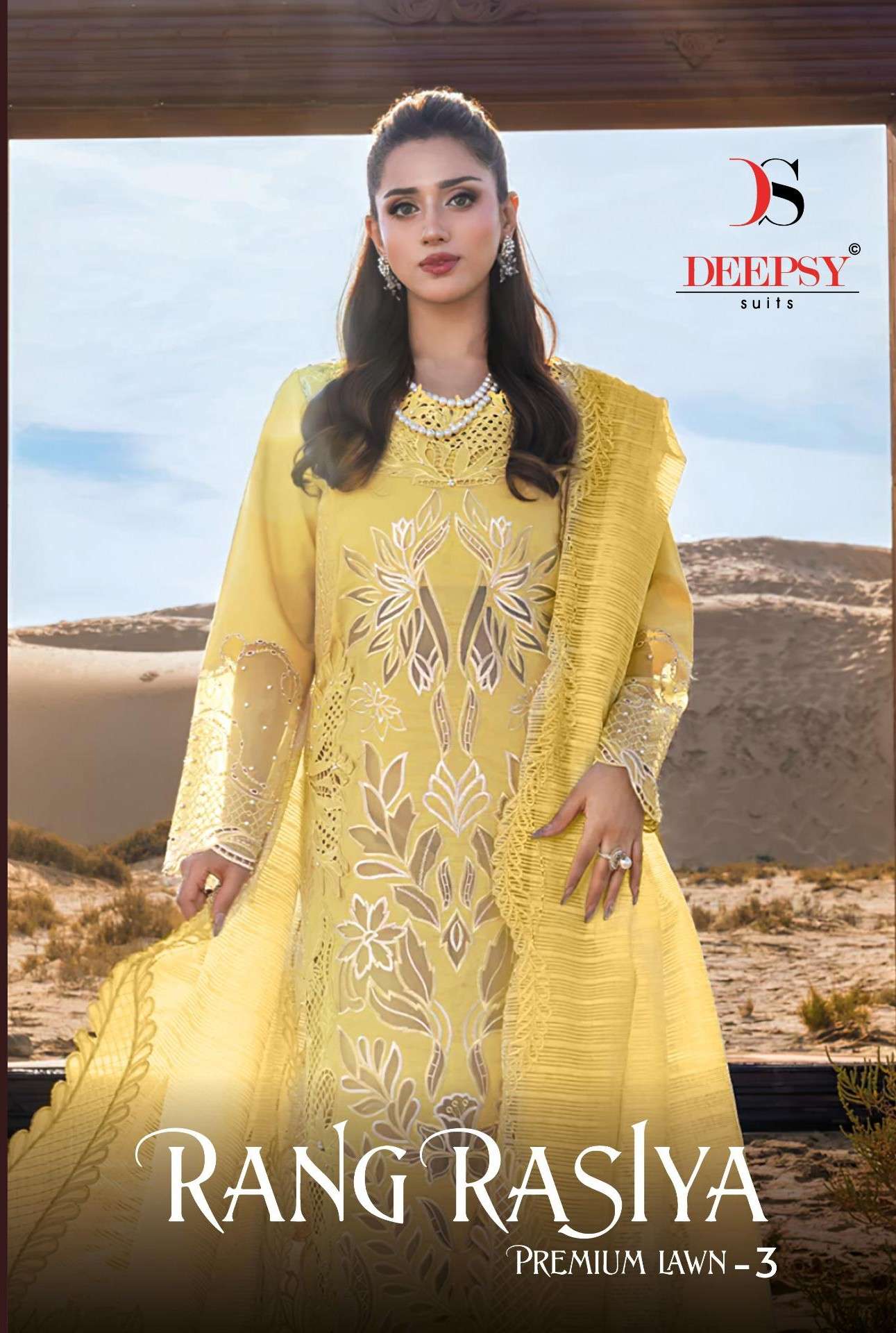 RANGRASIYA LAWN - 3  BY DEEPSY SUITS 